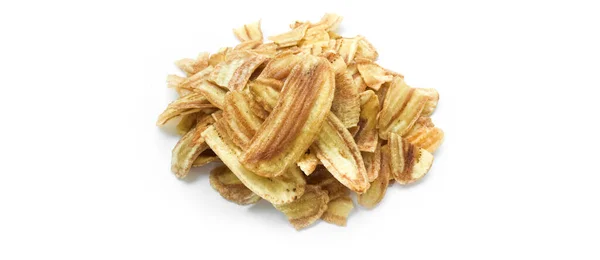 Ázsiai Caltivated Banán Vagy Pisang Awak Banán Keksz Banán Chips — Stock Fotó