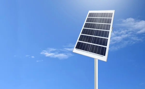 Fotovoltaik Panel Depolamak Için Yeni Teknoloji Insan Yaşamı Sürdürülebilir Enerji — Stok fotoğraf
