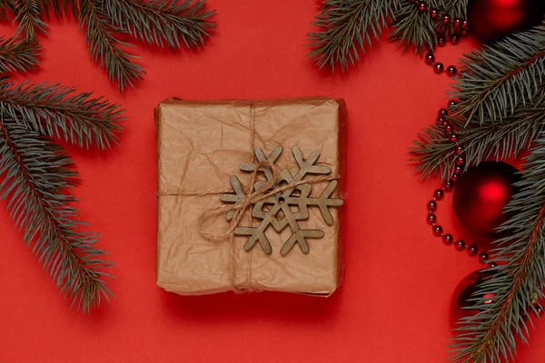 Noel veya yeni yıl arkaplanı ve Noel hediyeleri