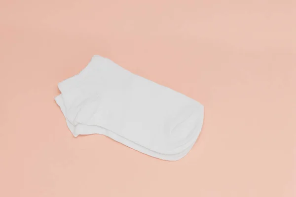 White Socks Background — Stockfoto