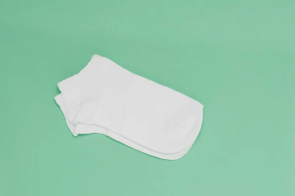 White Socks Background — Fotografia de Stock