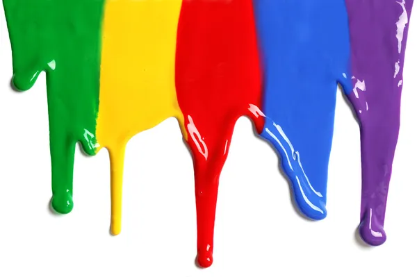 Color aceite paind — Foto de Stock