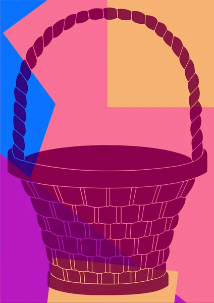 Panier d'achat — Image vectorielle