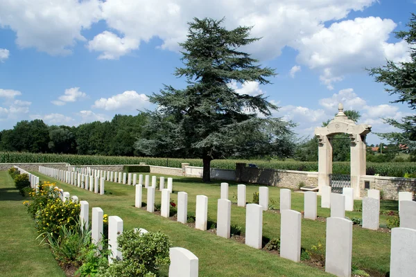 War 14-18. Chinese cemetery of Noyelles-sur-Mer, France
