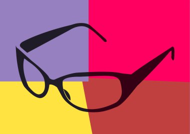 Gözlük pop sanat