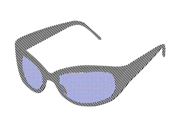 Brýle pop-art — Stockový vektor