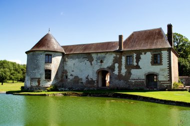 Nampont-Saint-Martin Manor. Fransa