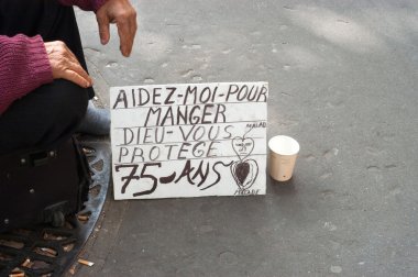Paris'te evsizler