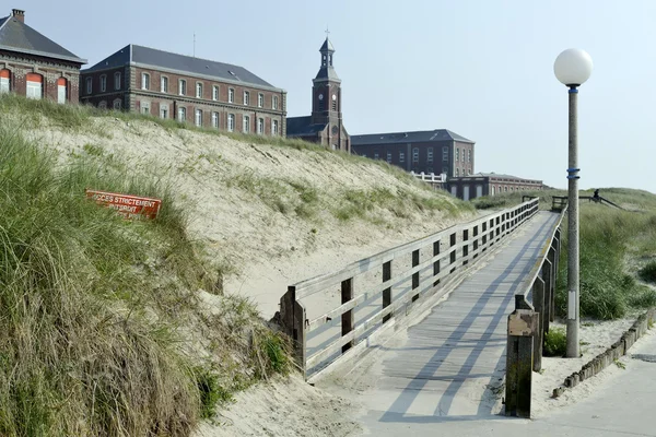 Námořní nemocnici berck sur mer. Francie — Stock fotografie