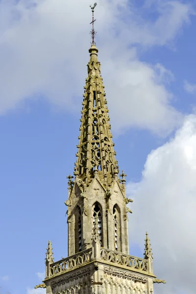 Gótikus torony. Montreuil-sur-Mer — Stock Fotó