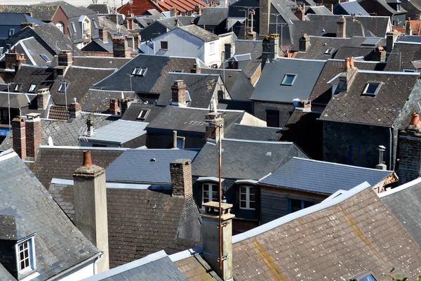 Dach z Saint-Valery-Sur-Somme — Zdjęcie stockowe