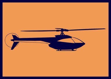 Pop art. Helikopter