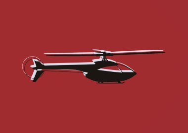 Pop art. Helikopter