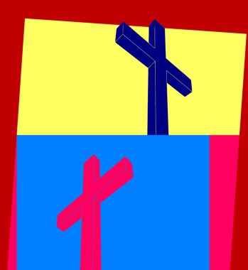 Haç, pop art