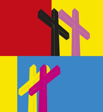 Haç, pop art
