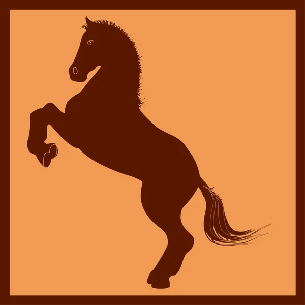 Pop art du cheval — Image vectorielle