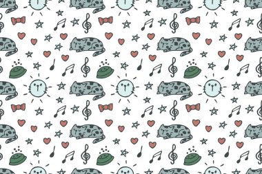 Kedi desenli çizgi film