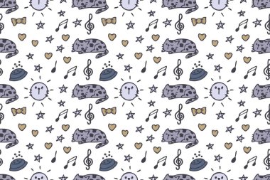 Kedi desenli çizgi film