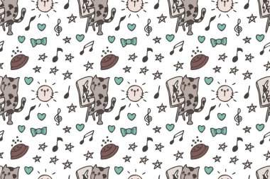 Kedi desenli çizgi film