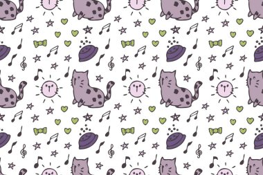 Kedi desenli çizgi film