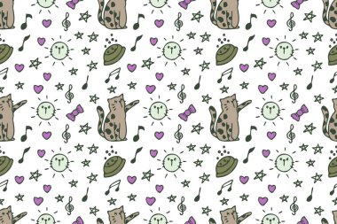 Kedi desenli çizgi film