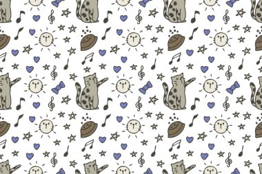 Kedi desenli çizgi film