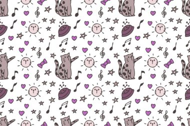 Kedi desenli çizgi film