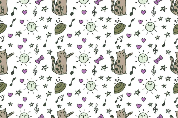 Kedi desenli çizgi film