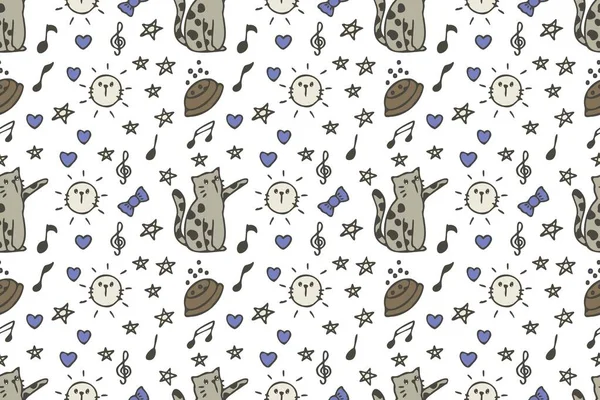 Kedi desenli çizgi film