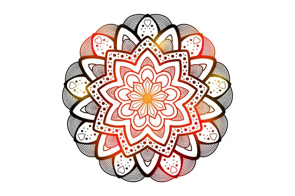 Mandala Artwork Good Background Indian Yoga Meditation Tattoo Print Art — Zdjęcie stockowe
