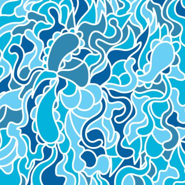 El çizimi soyut arkaplan sanatı 