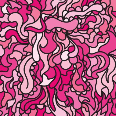 El çizimi soyut arkaplan sanatı 