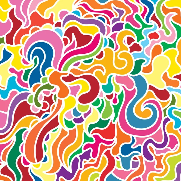 El çizimi soyut arkaplan sanatı 