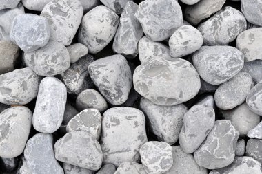 achtergrond van kleine grijze rotsen
