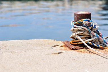 Baba Port demirleme üzerinde deniz ip