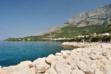 popüler holiday resort tucepi Hırvatistan