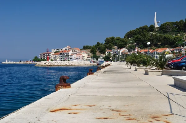 Порт Подгора в Хорватии — стоковое фото