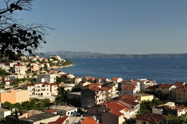 Veduta di Podgora. Croazia — Foto Stock