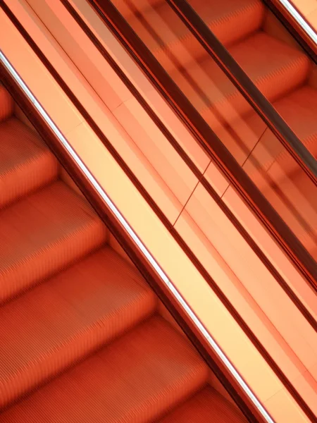 Abstract view of escalators — Stock Photo, Image