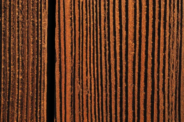 Textura de madeira marrom para fundo — Fotografia de Stock