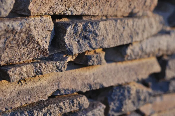 Detail van een stenen muur — Stockfoto