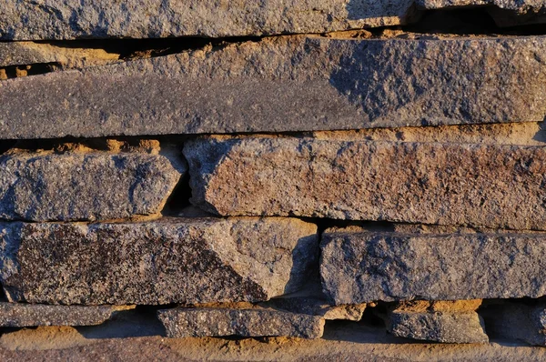 Detail kamenné stěny — Stock fotografie