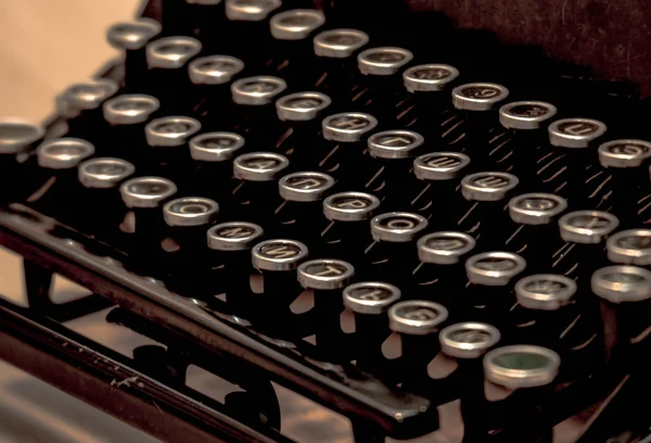 Retro-Schreibmaschine mit Stockfoto