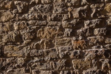 Arka plan için eski doğal taş duvar