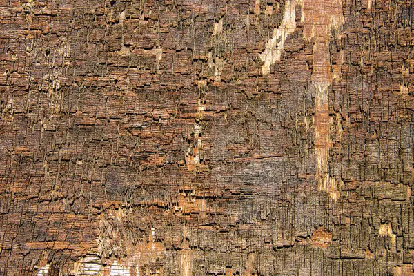 Velho Resistido Quebrado Fundo Textura Madeira Compensada — Fotografia de Stock