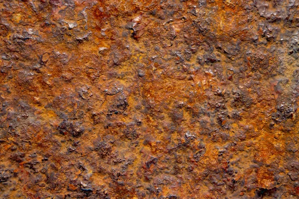 Metallic Orange Rust Texture Grunge Abstract Background — ストック写真