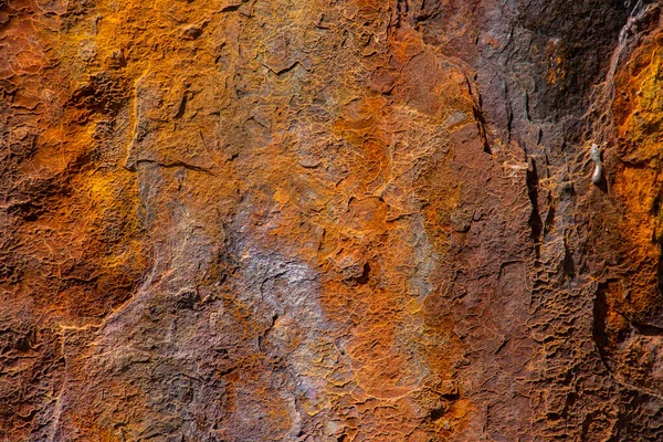 Metallic Orange Rust Texture Grunge Abstract Background —  Fotos de Stock