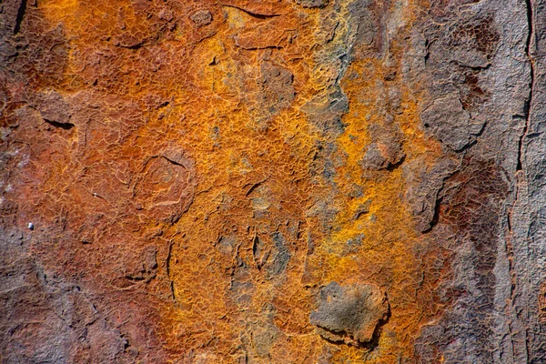Metallic Orange Rust Texture Grunge Abstract Background — 图库照片