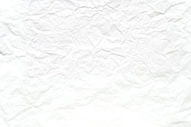 Beyaz buruşmuş Kraft arkaplan kağıdı dokusu