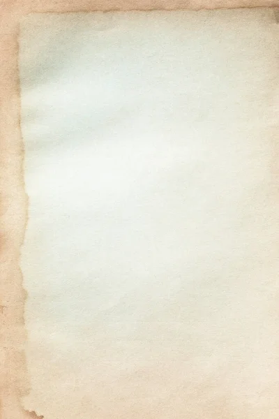 Oude Bruine Kraftpapier Textuur Met Vlek — Stockfoto